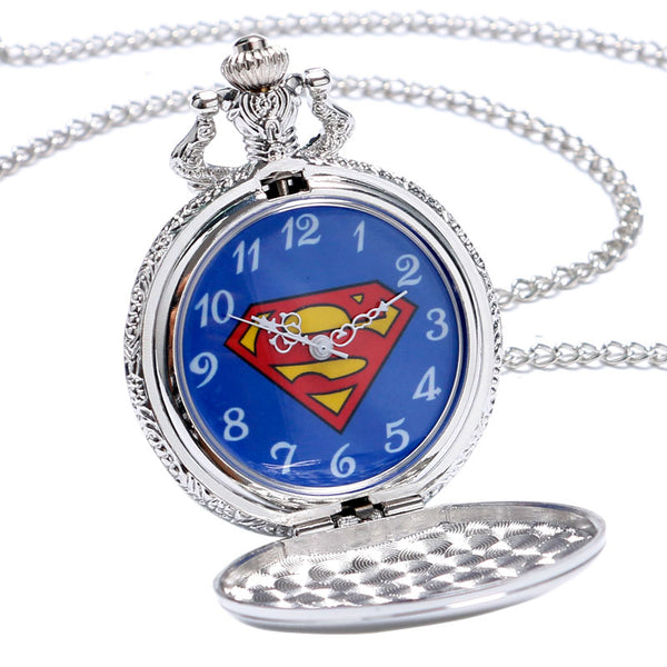 Classic Comic Quartz Pocket Watch
