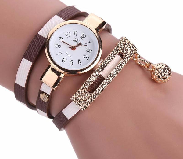 Wristwatch Gold Pendant Charm