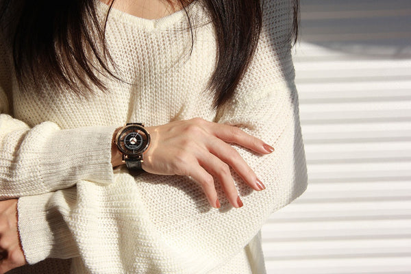 Luxury Double Hollow Watch