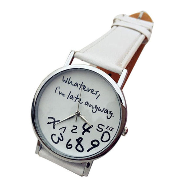 Creative Quotation Watch