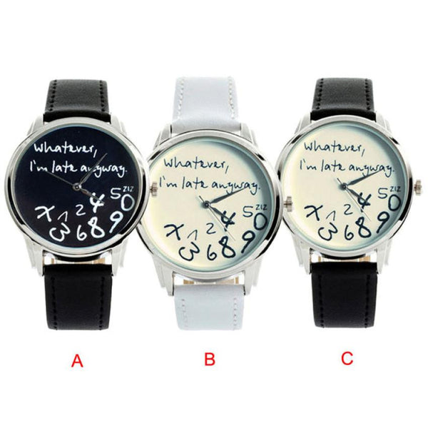 Creative Quotation Watch