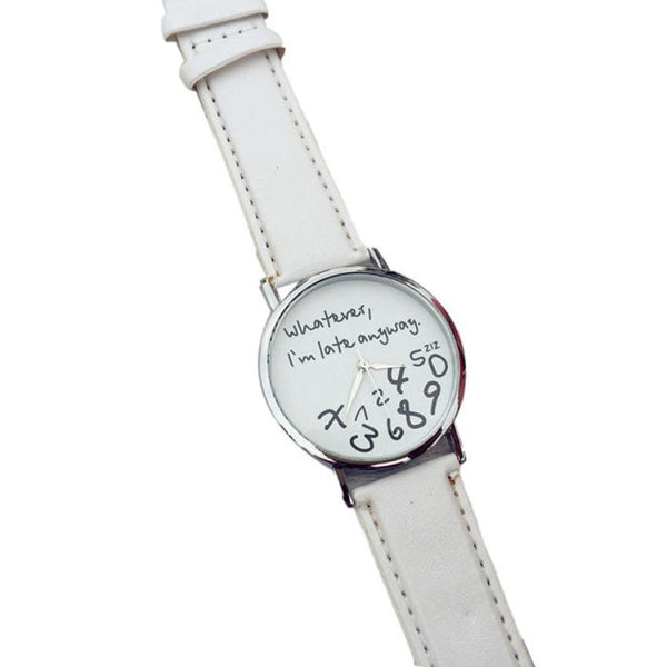 Creative Quotation Watch
