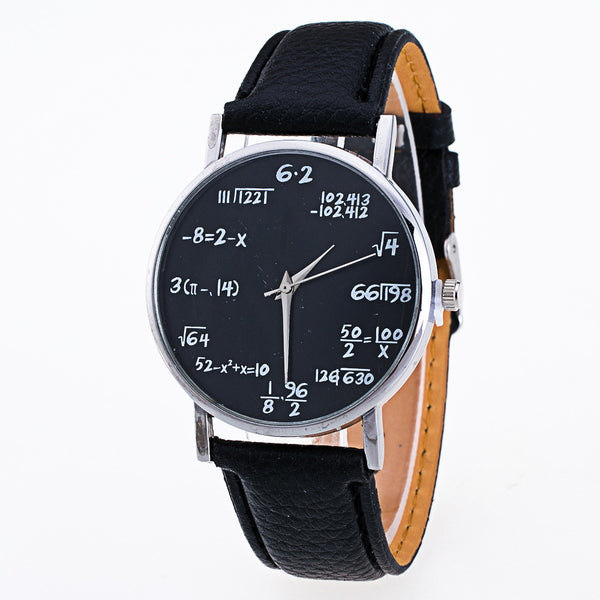 Numbers Analog Quartz Watch