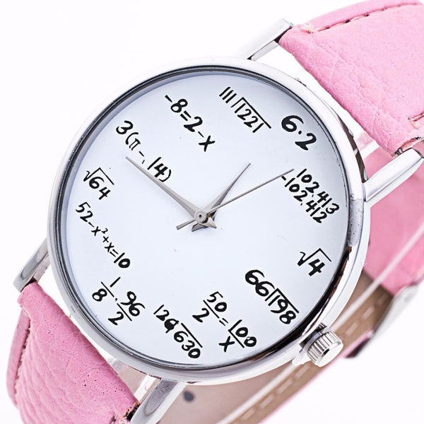 Numbers Analog Quartz Watch