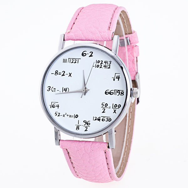 Numbers Analog Quartz Watch