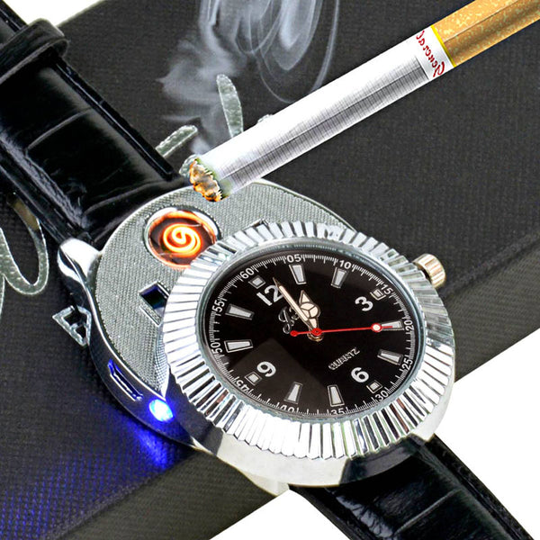 Rechargeable Lighter Watch