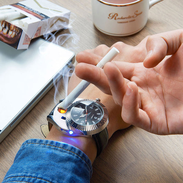 Rechargeable Lighter Watch