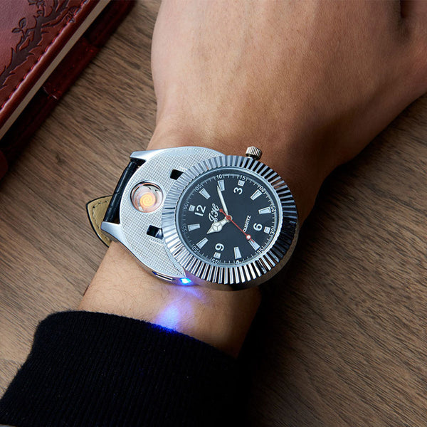 Rechargeable Lighter Watch