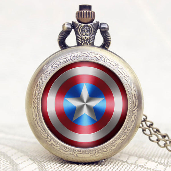 Retro Quartz Analog Pocket Watch
