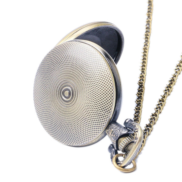 Retro Quartz Analog Pocket Watch