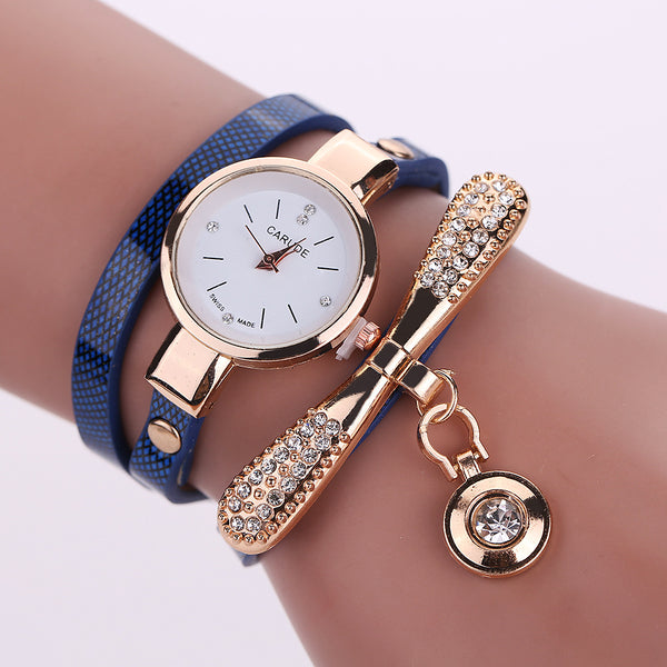 Crystal Bracelet Watch