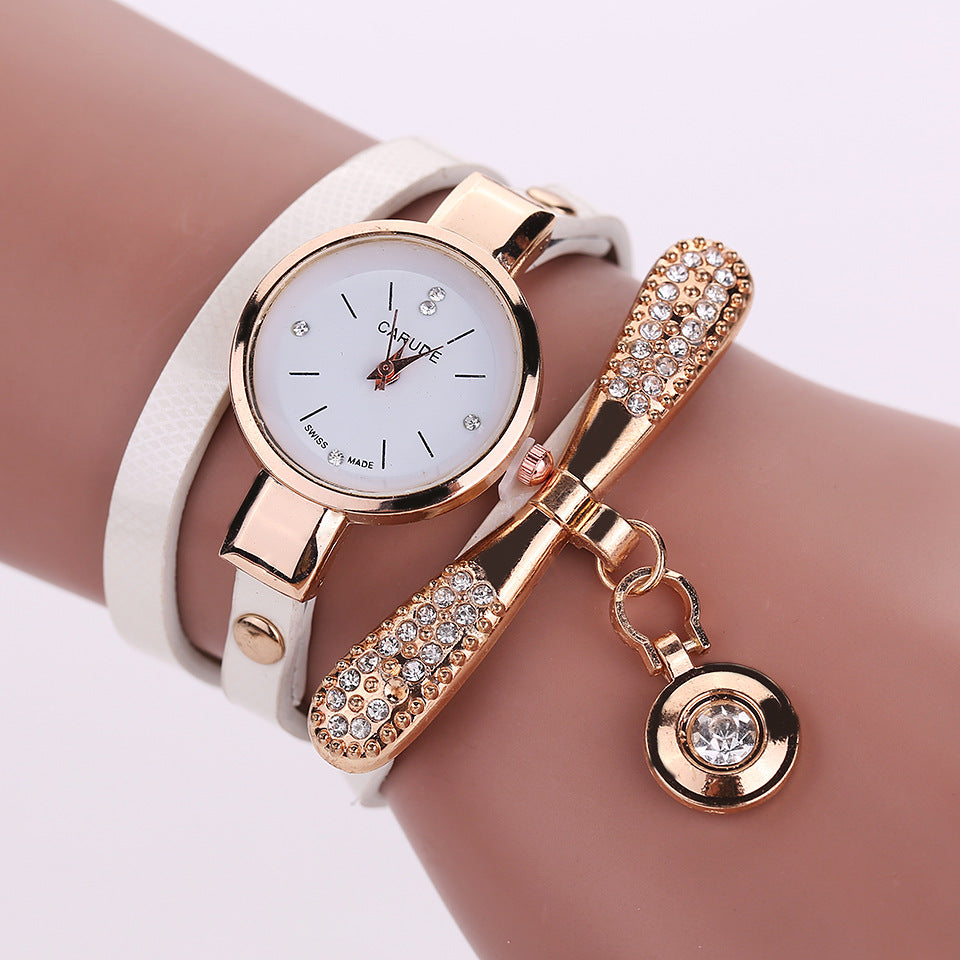 Crystal Bracelet Watch