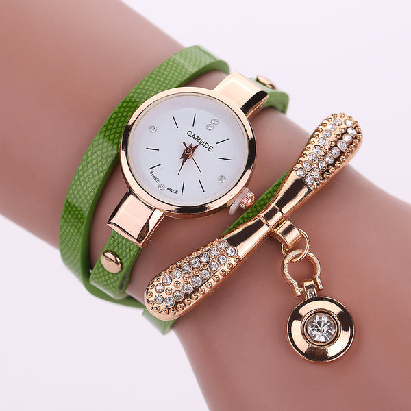 Crystal Bracelet Watch