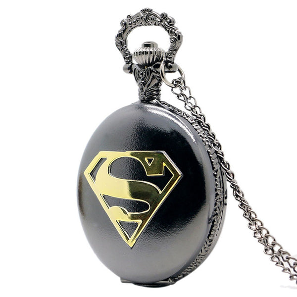 Classic Comic Quartz Pocket Watch