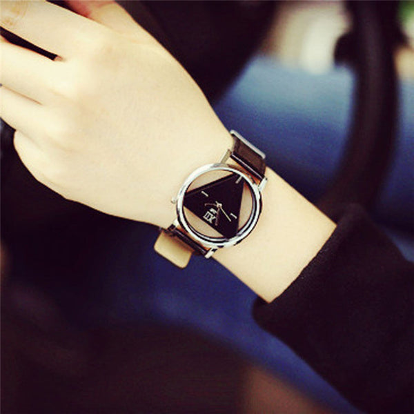 Triangular Dial Quartz Watch