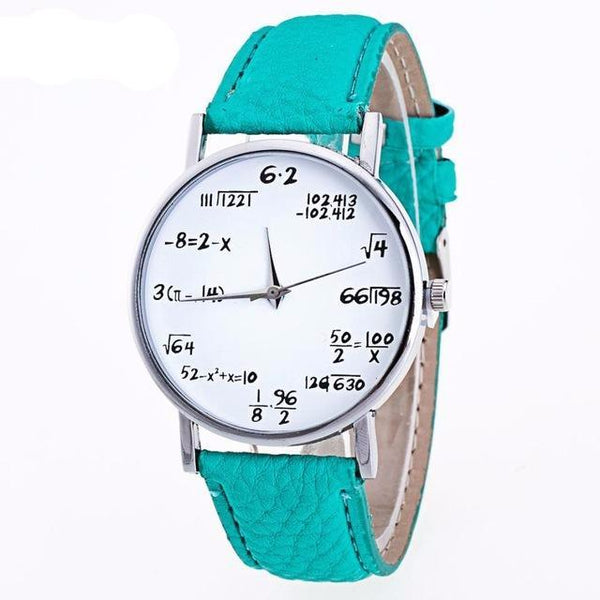 Numbers Analog Quartz Watch