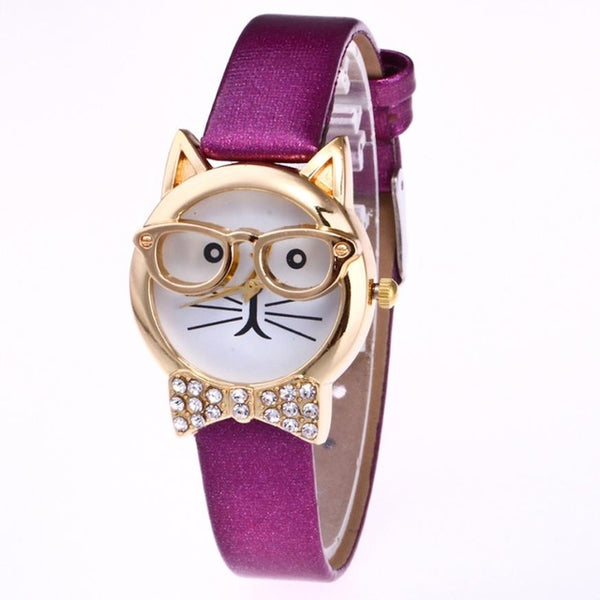 Cutey Cat Wristwatch