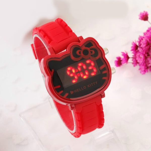 LED Hello Kitty Watch
