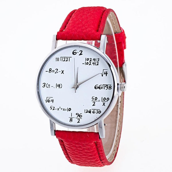Numbers Analog Quartz Watch
