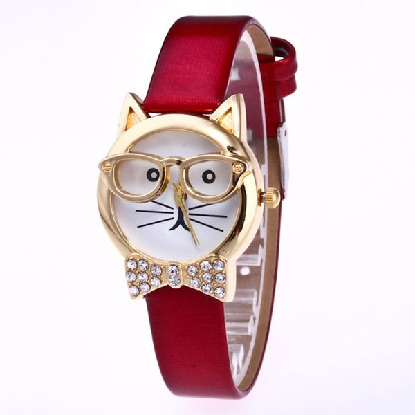 Cutey Cat Wristwatch