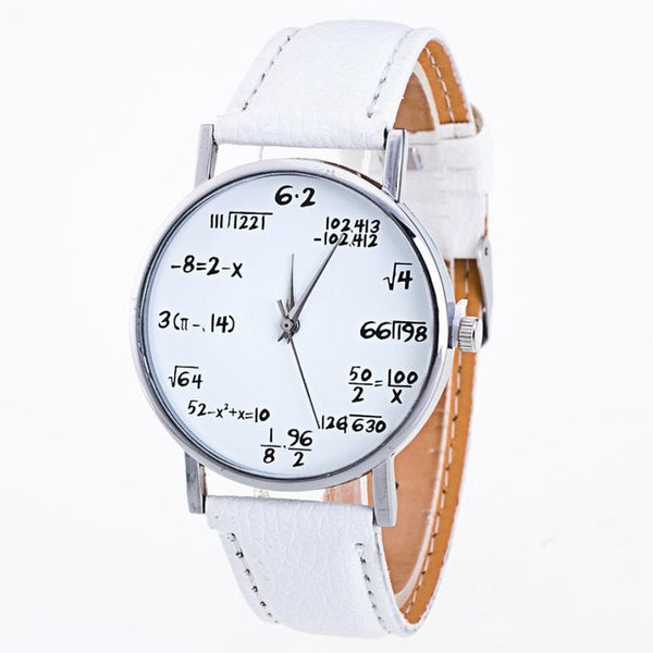 Numbers Analog Quartz Watch