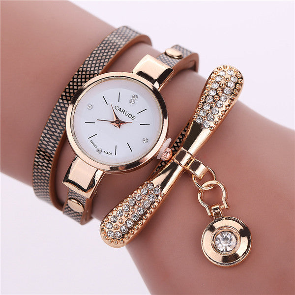 Crystal Bracelet Watch