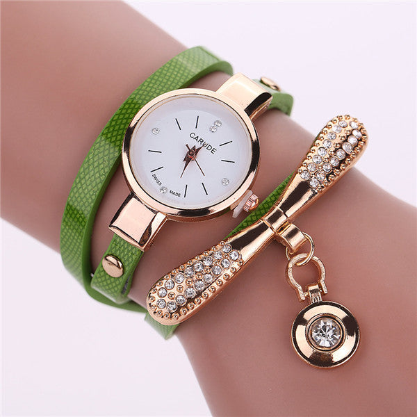 Crystal Bracelet Watch