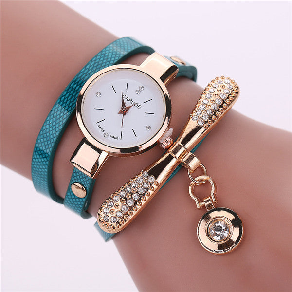 Crystal Bracelet Watch