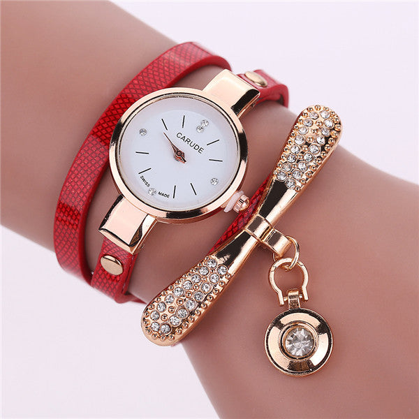 Crystal Bracelet Watch