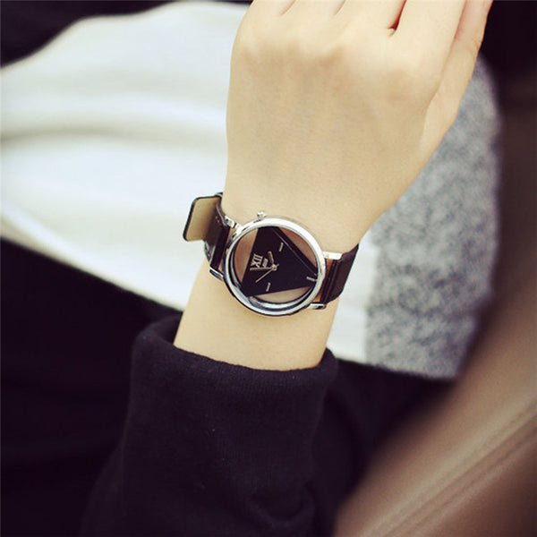 Triangular Dial Quartz Watch