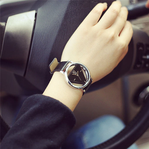 Triangular Dial Quartz Watch
